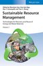 Sustainable Resource Management. 2 Volumes