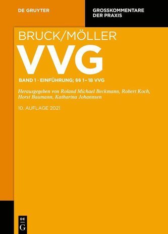VVG Versicherungsvertragsgesetz  Einführung; §§ 1-18 VVG