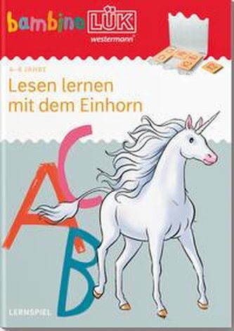 bambinoLÜK. Vorschule. Lesen lernen mit dem Einhorn 4/5/6 Jahre