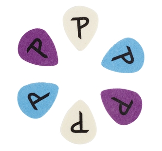 PERRISLEATHERS Felt Wool Ukulele Picks