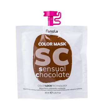 Fanola Color Mask Barva na vlasy 30 ml Sensual Chocolate pro ženy