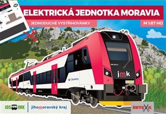 Elektrická jednotka Moravia - Jednoduché vystřihovánky