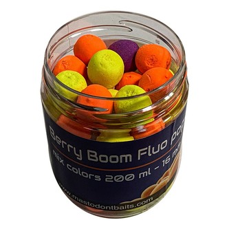 Fluo Pop-Up Boilies Berry Boom 16mm 200ml