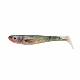 MCPERCH SHAD SVARTZONKER 9CM REAL PIKE