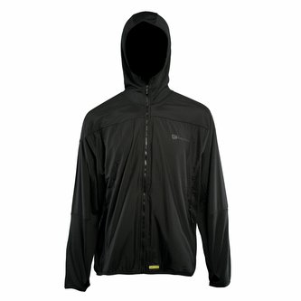 RIDGEMONKEY: Bunda APEarel Dropback Lightweight Zip Jacket Black Velikost XXXL