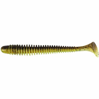 Keitech: Gumová nástraha Swing Impact 3,5" 8,9cm 3,2g Watermelon PP/Yellow 8ks