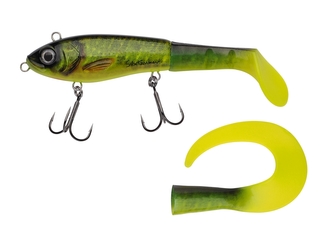 MCHYBRID SVARTZONKER 16,5CM REAL HOT PIKE