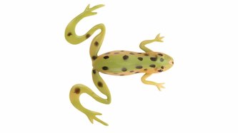 Žaba PowerBait Kicker Frog 10cm Leopard