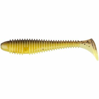 Keitech: Gumová nástraha Swing Impact FAT 3,8" 9,6cm 8,5g Bumblebee 6ks