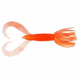 Keitech: Gumová nástraha Little Spider 3" 7,6cm 1,7g Orange Flash 8ks