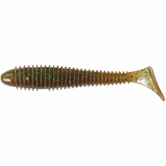 Keitech: Gumová nástraha Swing Impact FAT 2,8" 7,1cm 3,5g Peach Green FLK 8ks