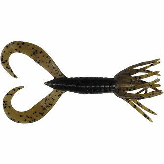 Keitech: Gumová nástraha Little Spider 3,5" 8,9cm 2,7g Green Pumpkin PP 5ks