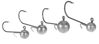 Jigové hlavičky Performance Round Head 1/0, hmotnost 7g, 4ks/bal