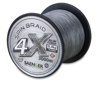 šňůra 4 X Spin Braid 3000 m/ 0,21mm