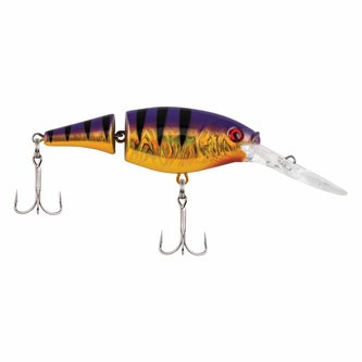 FLICKER SHAD JOINTED SLICK 5CM PURPLE BENGAL