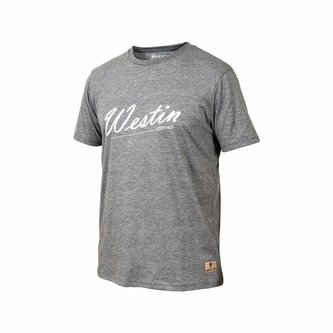 WESTIN: Tričko Old School T-Shirt Grey Melange Velikost XL
