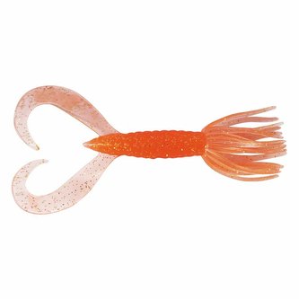 Keitech: Gumová nástraha Little Spider 3,5" 8,9cm 2,7g Orange Flash 5ks