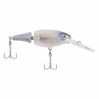 FLICKER SHAD JOINTED FIRE TAIL 5CM GHOST GLITTER