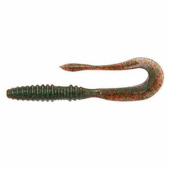 Keitech: Gumová nástraha Mad Wag Mini 2,5" 6,3cm 0,6g Plum Green FLK 12ks