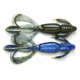 Keitech: Gumová nástraha Crazy Flapper 3,6" 9,1cm 6,6g Okeechobee Craw 7ks