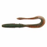 Keitech: Gumová nástraha Mad Wag Mini 3,5" 8,9cm 1,8g Plum Green FLK 10ks
