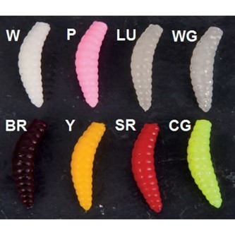 Gumové nástrahy Bee Maggots Vzor WG