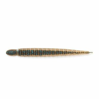 Keitech: Gumová nástraha Custom Leech 3" 7,6cm 1,3g Blue Flash Cinnamon 10ks