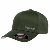SONIK: Kšiltovka Flexfit Olive Cap