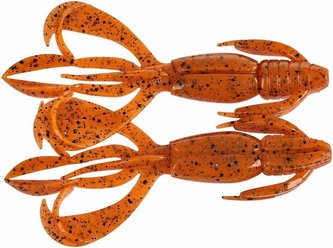 Keitech: Crazy Flapper 3,6" 9,1cm 6,6g Spicy Mustard/Blue 7ks