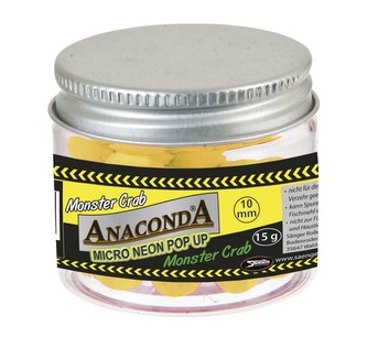 Micro neon pop-up s příchutí Příchuť Monster crab