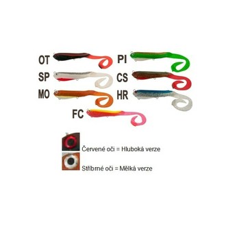 Gumová nástraha PFS Sucker NG 180 g Vzor FC