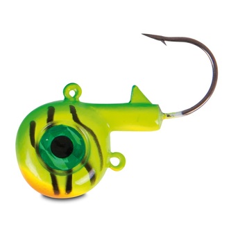 Jigová hlava Big Eye, 18g Vzor FT, 3ks/bal