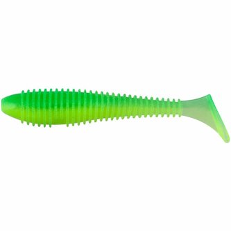 Keitech: Gumová nástraha Swing Impact FAT 2,8" 7,1cm 3,5g Lime Chartreuse Glow 8ks
