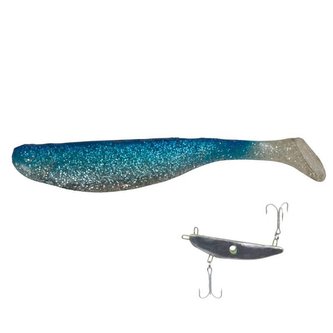 Nástraha Deep Diver, 2 háčky, 23cm, 400g Vzor BS