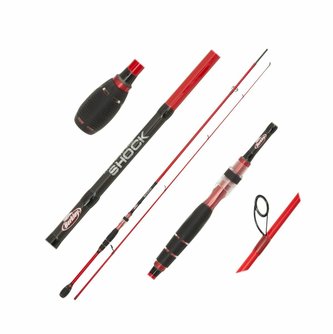 Přívlačový prut Lighting Shock Red Spin H 2,40m 30-60g