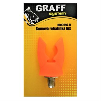 Graff: Gumová rohatinka lux Oranžová