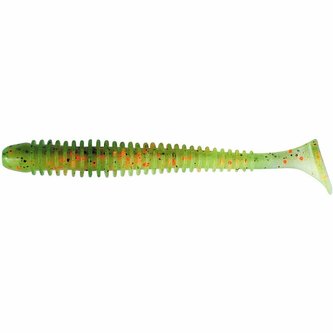 Keitech: Gumová nástraha Swing Impact 2" 5,1cm 0,9g Hot Fire Tiger 12ks