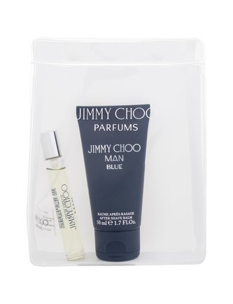 Jimmy Choo Jimmy Choo Man toaletní voda 7,5 ml + balzám po holení 50 ml + kosmetická taštička