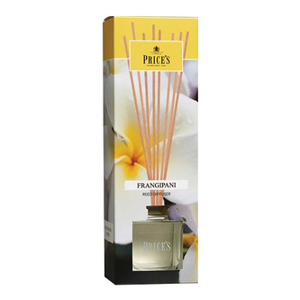 Rákosový difuzér Price´s Candles, Plumérie, 100 ml