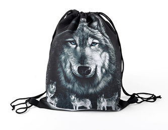 Vak na záda 21 Vlci MyBestHome 41x32 cm
