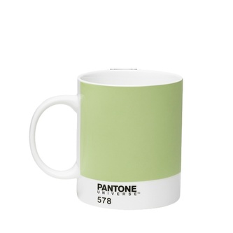 PANTONE Large Cup With Handle - Bone China - Light Green 578