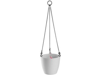 květináč ARIELLA pr.21cm ledově BÍ závěsný