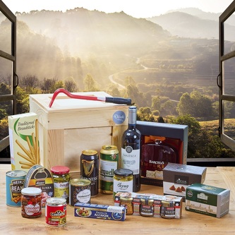 Bedna lahůdek z celého světa