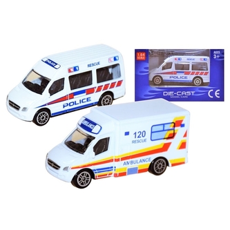 Kovová dodávka 1:64