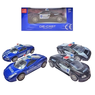 Kovové auto Police 1:43