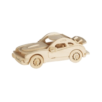 3D Dřevěné puzzle - Autíčko 1