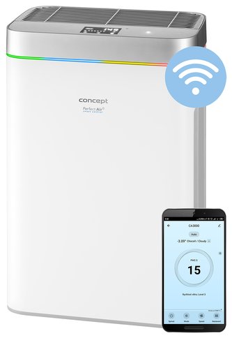 CA3000 Čistička vzduchu Perfect Air Smart se zvlhčovačem