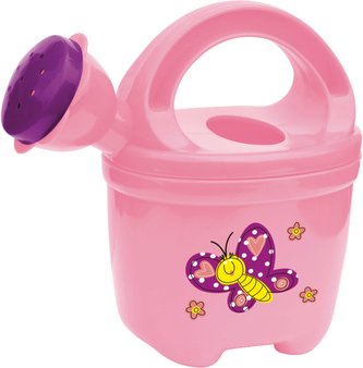 Dětská konvička plastová růžová Stocker