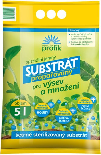 Substrát Forestina Profík - Propařovaný pro výsev a množení 5l