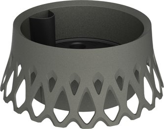 Žardina samozavlažovací Roseta - antracit 30 cm